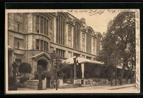 AK Berlin, Weinhaus Rheingold am Potsdamer Platz, Portal