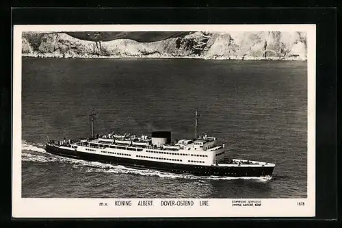 AK MV Koning Albert, Dover-Ostend Line