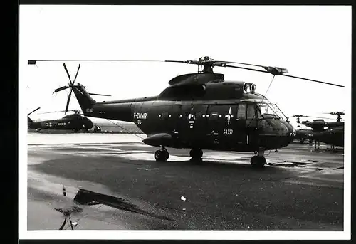 Fotografie Hubschrauber Aérospatiale SA 330 Puma, Kennung F-ZWWR