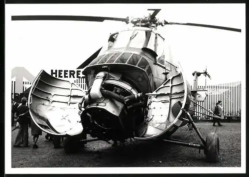 Fotografie Hubschrauber Sikorsky S-58 der Deutschen Heeresflieger