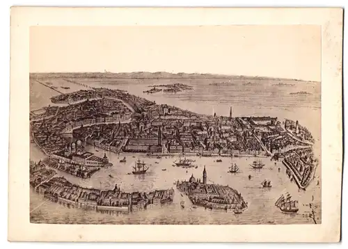 Fotografie unbekannter Fotograf, Ansicht Venedig, Blick auf die Stadt