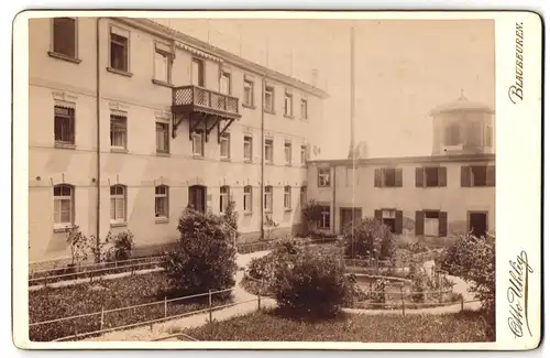 Fotografie Otto Uhlig, Blaubeuren, Ansicht Blaubeuren, Wirtschaftsgebäude im Kloster