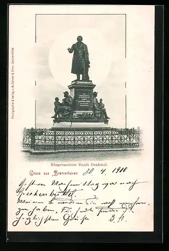 AK Bremerhaven, Bürgermeister Smidt Denkmal