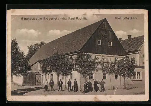 AK Kleindöbschütz, Gasthaus zum Erbgericht