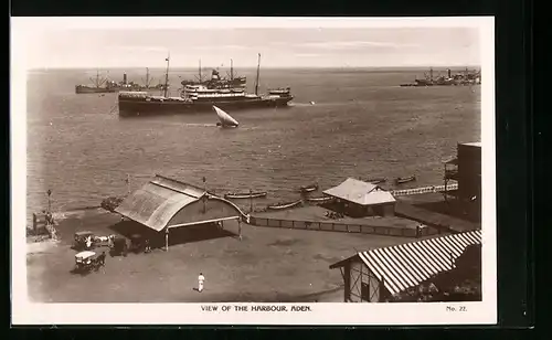 AK Aden, View of the harbour