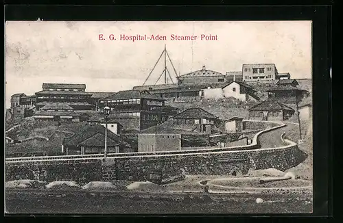 AK Aden, Steamer Point, E. G. Hospital