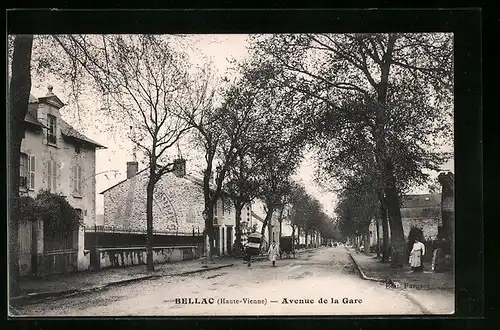 AK Bellac, Avenue de la Gare