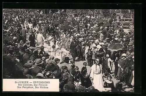 AK Saint Junien, Ostensions, Ste Clotilde