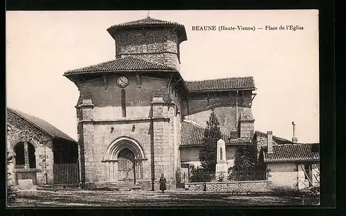 AK Beaune, Place de l`Eglise