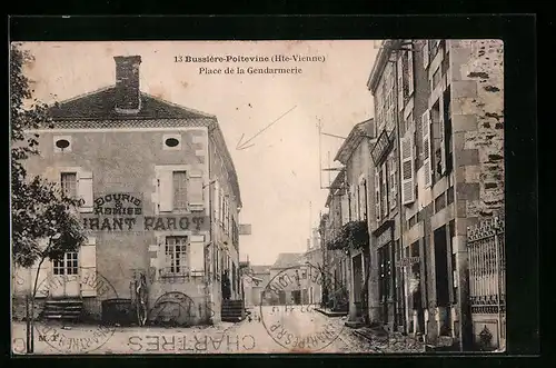 AK Bussière-Poitevine, Place de la Gendarmerie