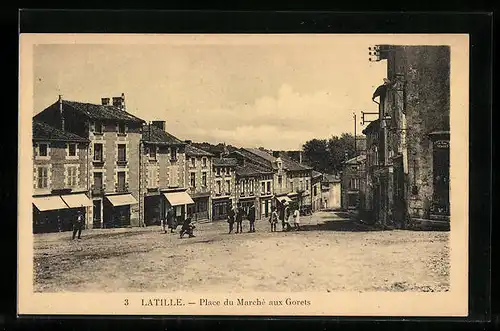 AK Latille, Place du Marché aux Gorets
