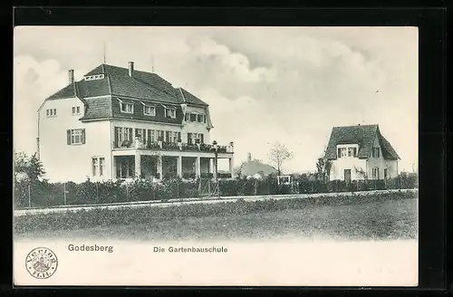 AK Godesberg, Blick auf Gartenbaumschule