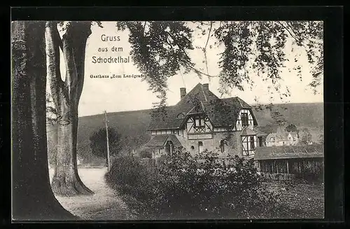 AK Schockethal, Gasthaus Zum Landgrafen