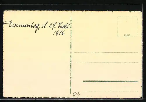 AK Beuthen /O.-S., Partie im Stadtpark