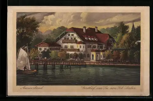 AK Ammerland, Gasthof am See von Seb. Sailer