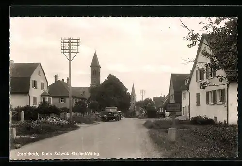 AK Spraitbach /Wttbg., Ortspartie