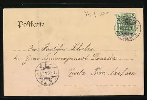 AK Schmölln, An der alten Stadtmauer