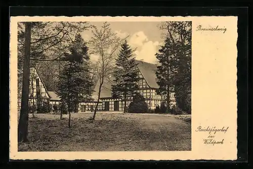 AK Braunschweig, Reichsjägerhof im Wildpark