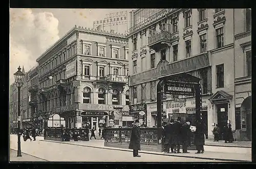 AK Berlin, Untergrundbahnhof Friedrichstrasse