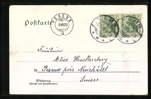 Lithographie Bad Ems, Ortsansicht aus der Vogelschau, Malbergbahn, Kurhaus