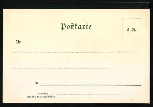 Lithographie Berlin, Hotel Kaiserhof