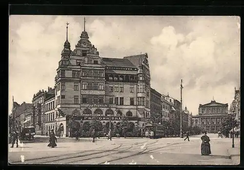 AK Hannover, Kaiser-Haus Pschorr-Bräu, Inh. Paul Fröhlich