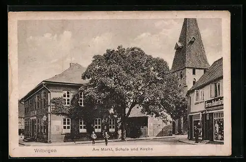AK Wittingen, Am Markt, Schule und Kirche
