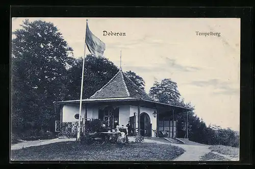 AK Doberan, Gasthaus am Tempelberg