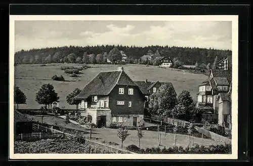 AK Braunlage /Harz, Blick auf Haus Sandvoss