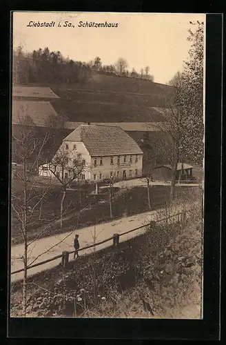 AK Liebstadt i. Sa., Blick auf das Schützenhaus