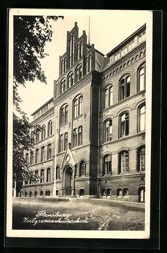 AK Flensburg, Partie an der Zollgrenzschutzschule