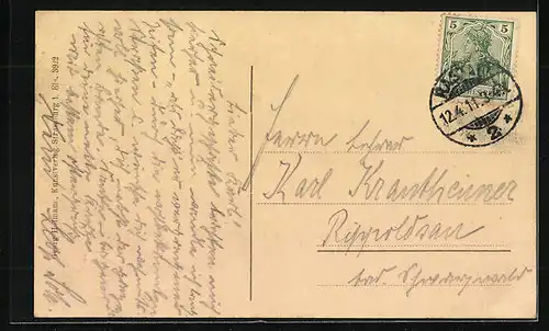 AK Rastatt, Partie am Bahnhof