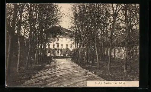 AK Stedten b. Erfurt, Schloss Stedten, Eingang
