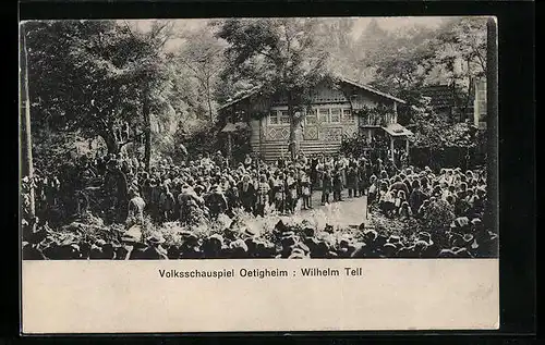AK Oetigheim, Volksschauspiel, Wilhelm Tell