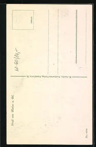 AK Mainz a. Rh., Strasse Seifergasse mit Geschäften