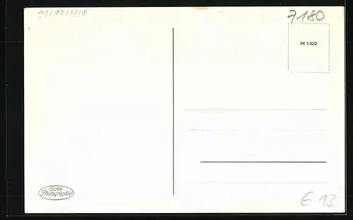 AK Crailsheim, Wilhelmstrasse mit Gasthof Traube