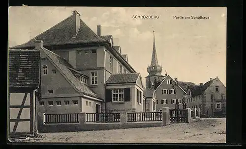 AK Schrozberg, Partie am Schulhaus