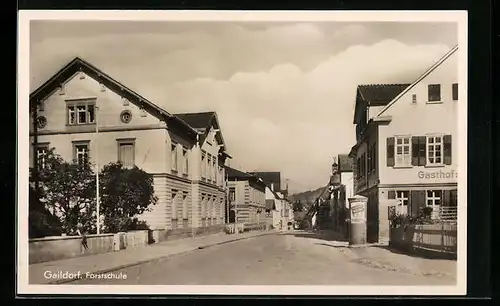 AK Gaildorf, Forstschule und Gasthof