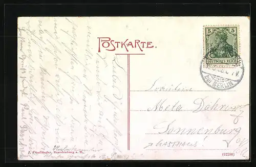 AK Berlin-Treptow, Gasthaus Paradies-Garten