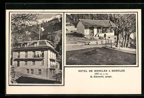 AK Morcles, Hotel de Morcles