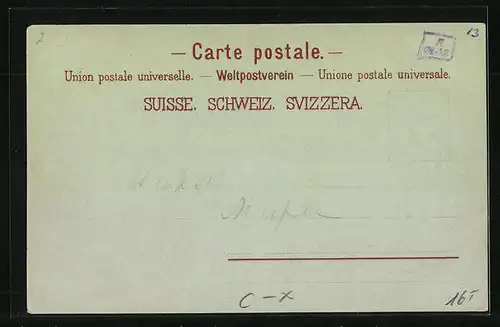 AK Lugano, 1. Centenario della Indipendenza Ticinese 1898, Li Volontari sulla Piazza di Lugano 1798