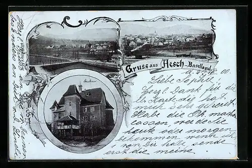 AK Aesch, Schulhaus, Gesamtansicht