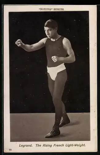 AK Legrand, The Rising French Light-Weight, Boxen