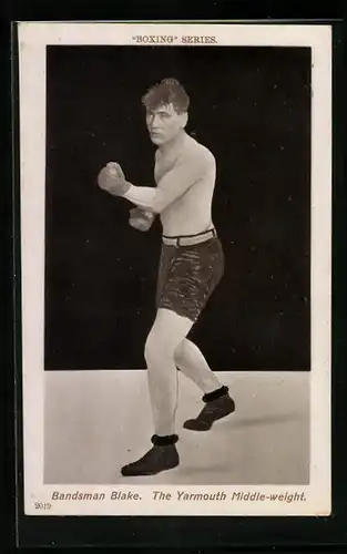 AK Bandsman Blake, The Yarmouth Middle-Weight, Boxen