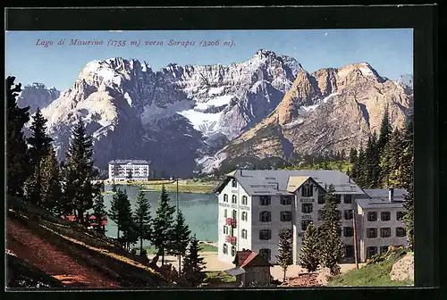 AK Misurina, Lago di Misurina verso Sorapis