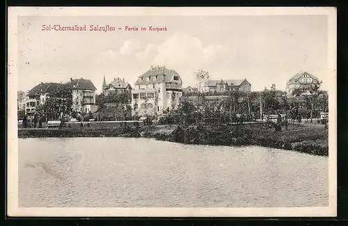 AK Bad Salzuflen, Partie im Kurpark