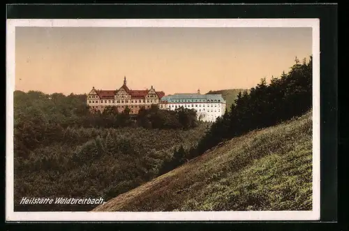 AK Waldbreitbach, Blick zur Heilstätte