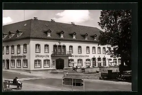AK Prüm /Eifel, Hotel Zum Goldenen Stern