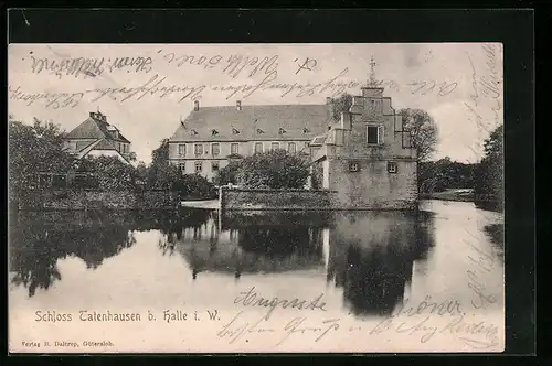 AK Tatenhausen bei Halle i. Westf., Blick auf das Schloss