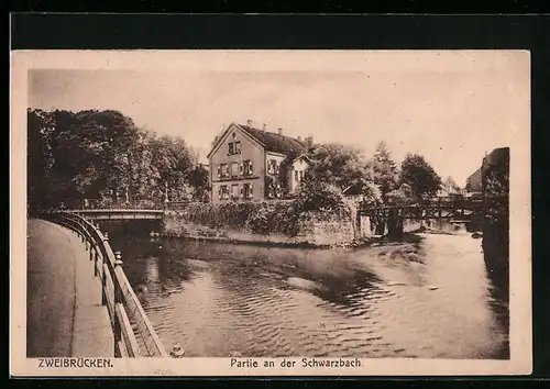 AK Zweibrücken, Partie an der Schwarzbach